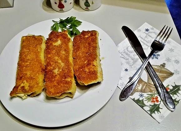 Krokiety z kapustą i grzybami