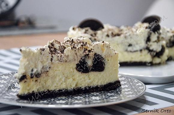 Sernik Oreo szybki i prosty przepis na ciasto