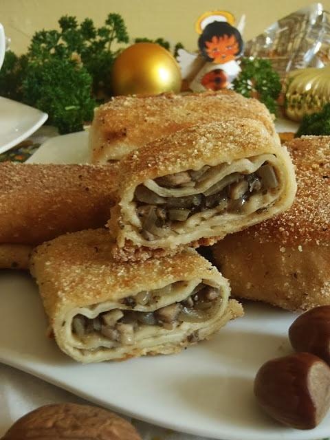 Wigilijne krokiety z leśnymi grzybami