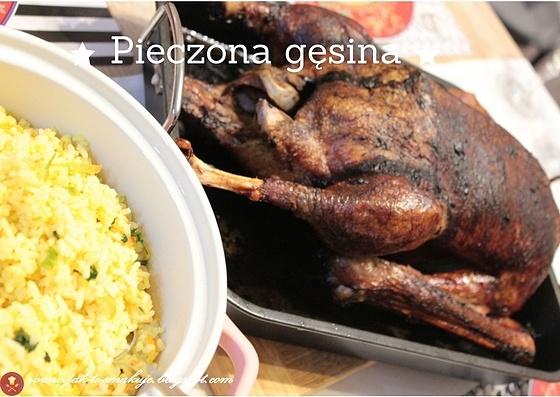 Gęś pieczona świętomarcińska