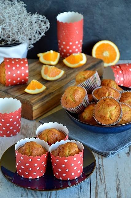 Muffinki pomarańczowe