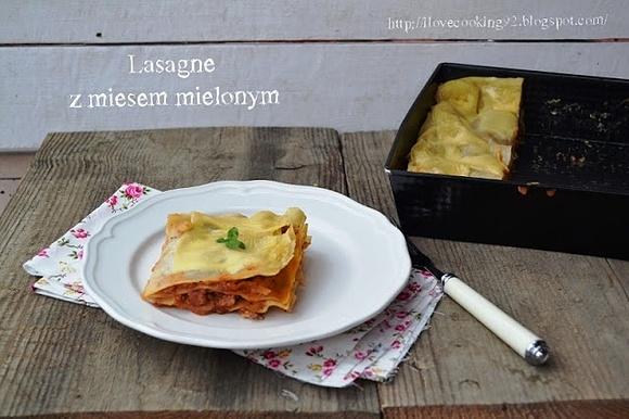 Lasagne z mięsem mielonym