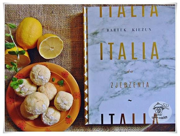 Włoskie ciasteczka cytrynowe inspirowane książką Italia do zjedzenia
