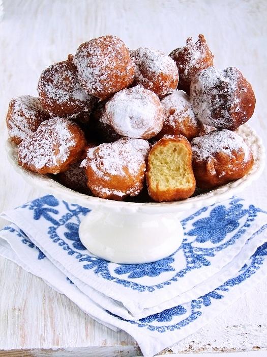 Mini pączki z serkiem homogenizowanym