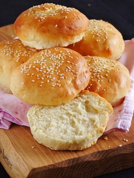 Bułki do hamburgerów według Marthy Stewart