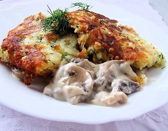 Placuszki z ziemniaczanego purée