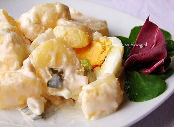 Niemiecka sałatka ziemniaczana - Kartoffelsalat
