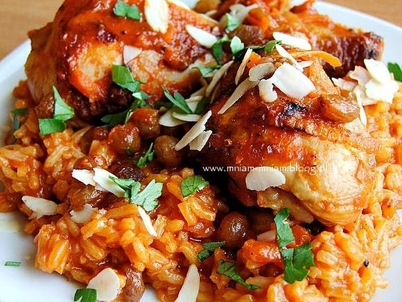 Kabsa z kurczakiem - tradycyjne danie arabskie