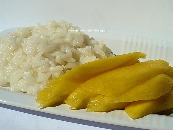 Jaśminowy ryż z mango – tajski deser