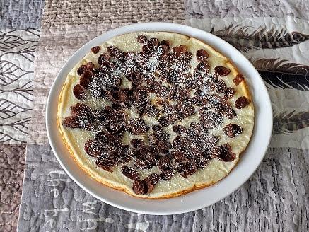 Ryżowo-białkowy omlet z płatkami na śniadanie