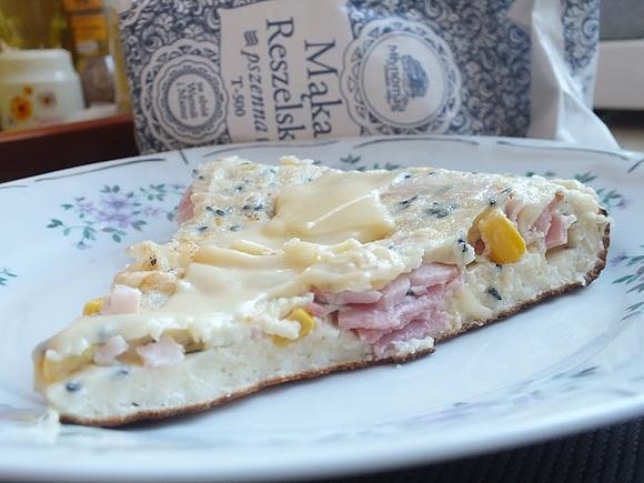Pożywny omlet z czarnuszką