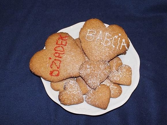 Zdrowe ciasteczka orkiszowe na dzień babci i dziadka
