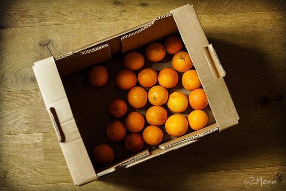 Purée ze skórek pomarańczy po wyciskaniu soku