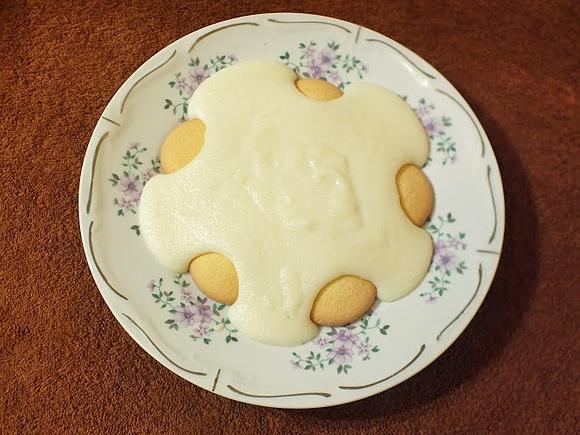 Biszkoptowa wyspa z kaszy manny - dieta wątrobowa
