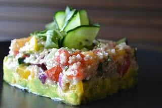 Sałatka z kaszą quinoa