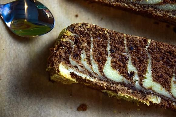 Ciasto zebra efektowne szybkie pyszne