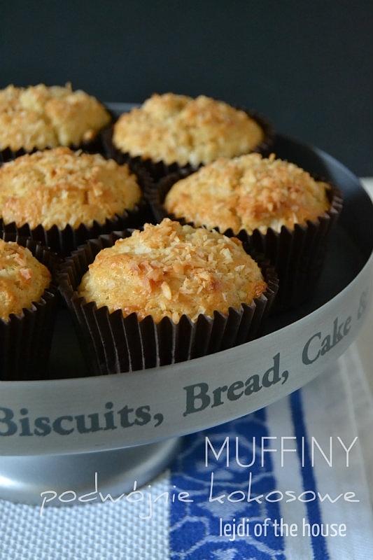 Muffiny podwójnie kokosowe