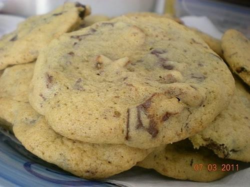Cookies bananowo-czekoladowe