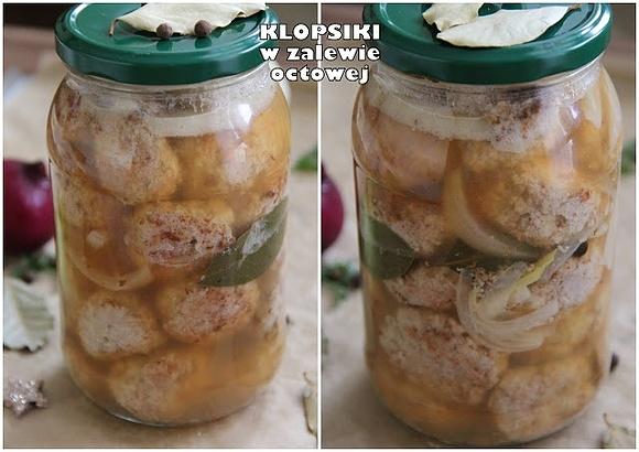 Klopsiki w zalewie octowej