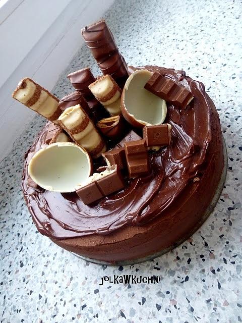 Czekoladowy tort Kinder