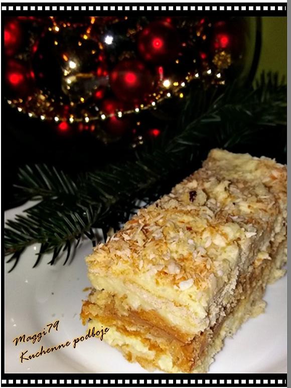 Raffaello - kokosowe ciasto z kajmakiem