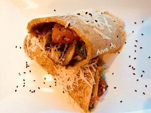 Wrap z oszukanej tortilli owsianej
