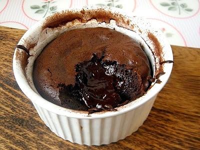 Lava cake czekoladowa lawa