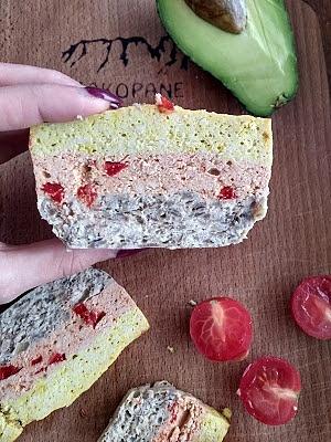 Terrina drobiowa z warzywami i śmietaną