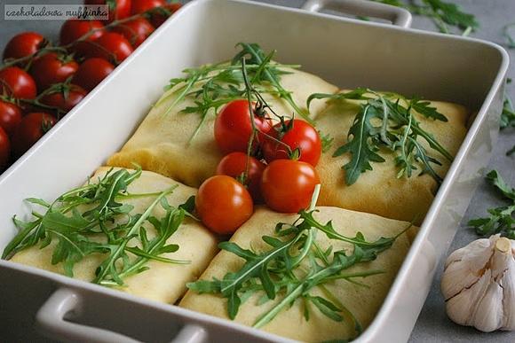 Naleśniki po chłopsku z farszem ruskiego pieroga