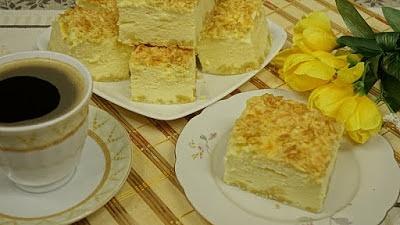 Puszysty i delikatny sernik z wiaderka