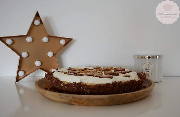 Tarta z snickersem i dulche de leche