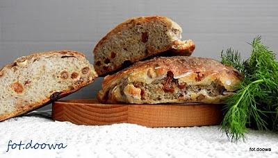 Ciabatta z orzechami włoskimi i rodzynkami według Hamelmana