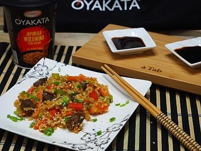 Wołowina wasabi po japońsku