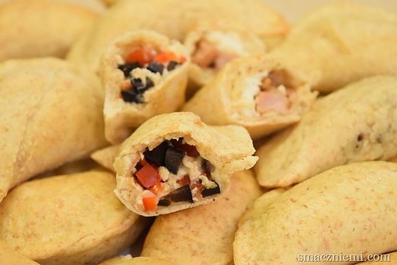 Orkiszowe drożdżowe pierogi