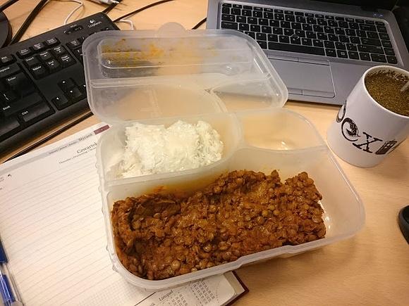 Puttu z curry