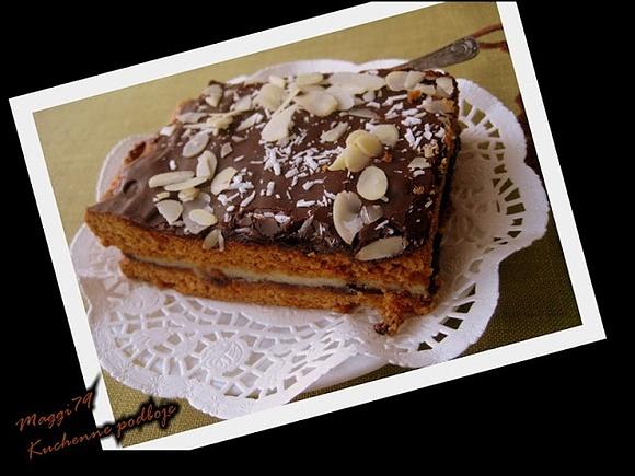 Mazurek Wielkanocny z powideł i masą