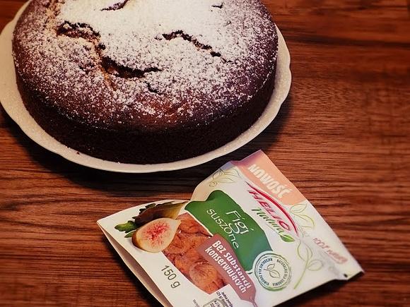 Ciasto z figami i orzechami