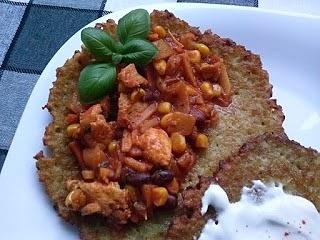 Placki ziemniaczane po meksykańsku