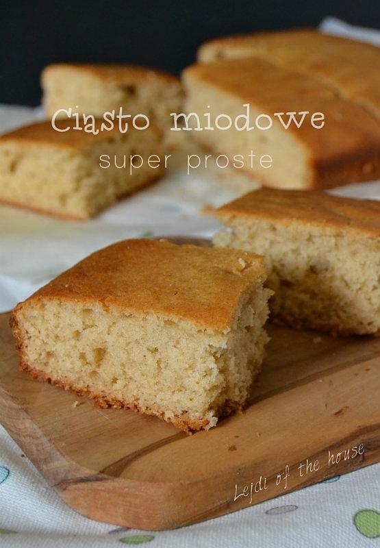 Łatwe ciasto miodowe