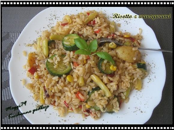 Risotto z warzywami
