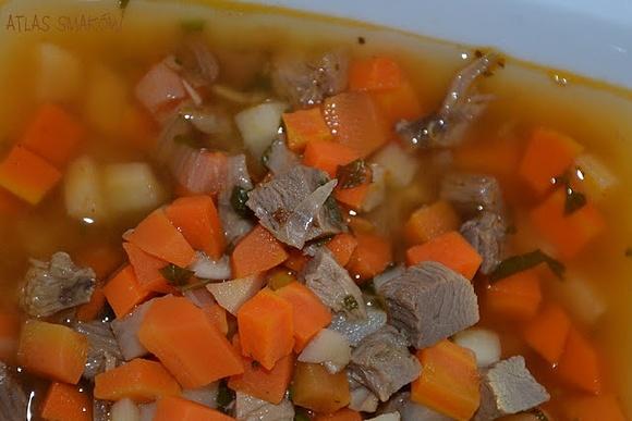 Zupa z pieczonej kaczki