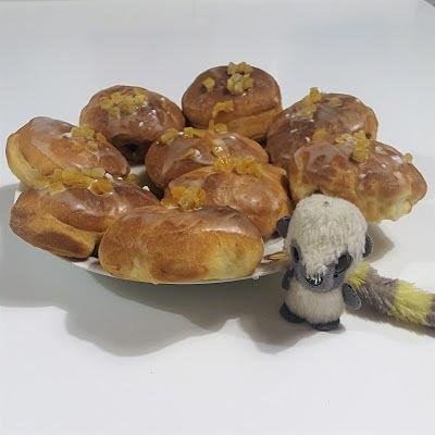 Pączki smażone powietrzem z frytkownicy niskotłuszczowej