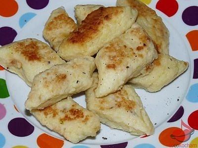 Kopytka z musztardą ziarnistą