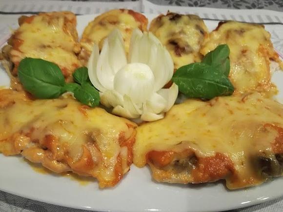 Schab pod smaczną pierzynką