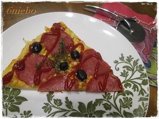 Szybka drożdżowa pizza