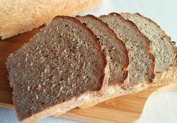 Chleb pszenno-żytni bez zagniatania