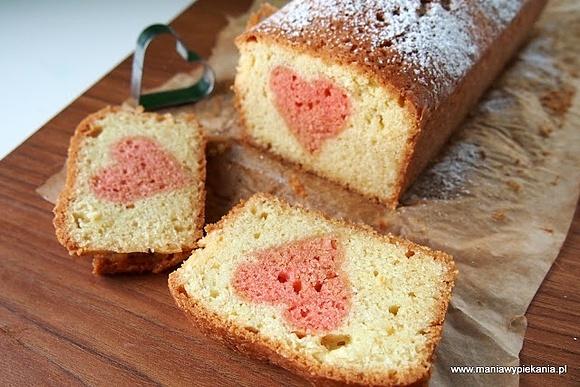 Walentynkowa babka z sercem