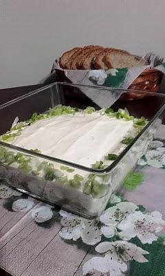 Śledzie ze śmietaną i jabłkiem