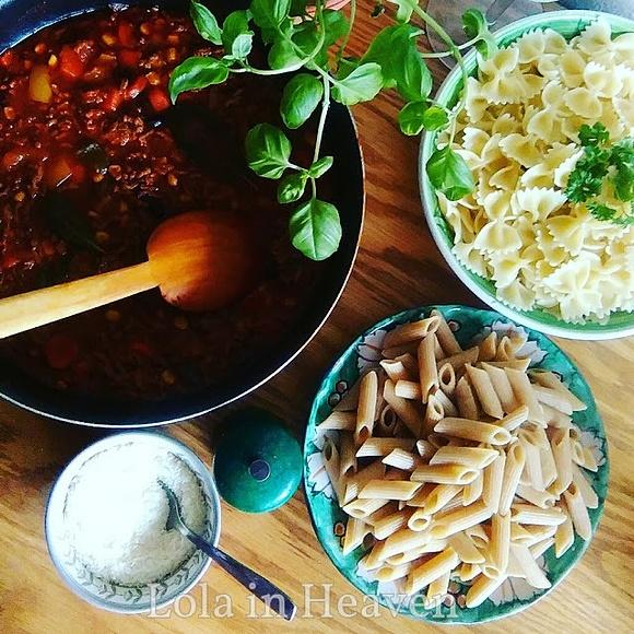 Obiad w stylu chilli con carne