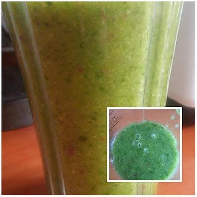 Smoothie ze Szpinakiem i Banankami